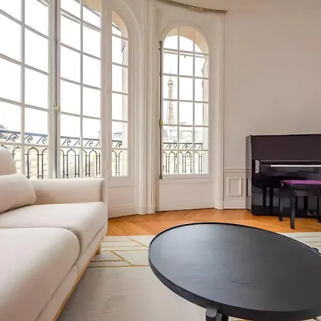 Tbs 324 - Superb With Eiffel Tower View 公寓 *